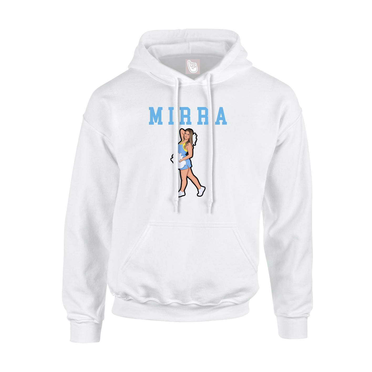 Youth Hoodie — Shirsey in White