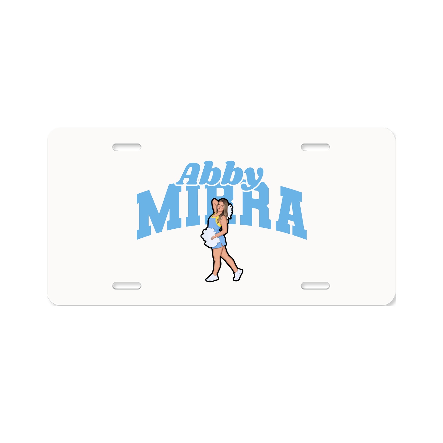 License Plate — Signature Arch in Classic