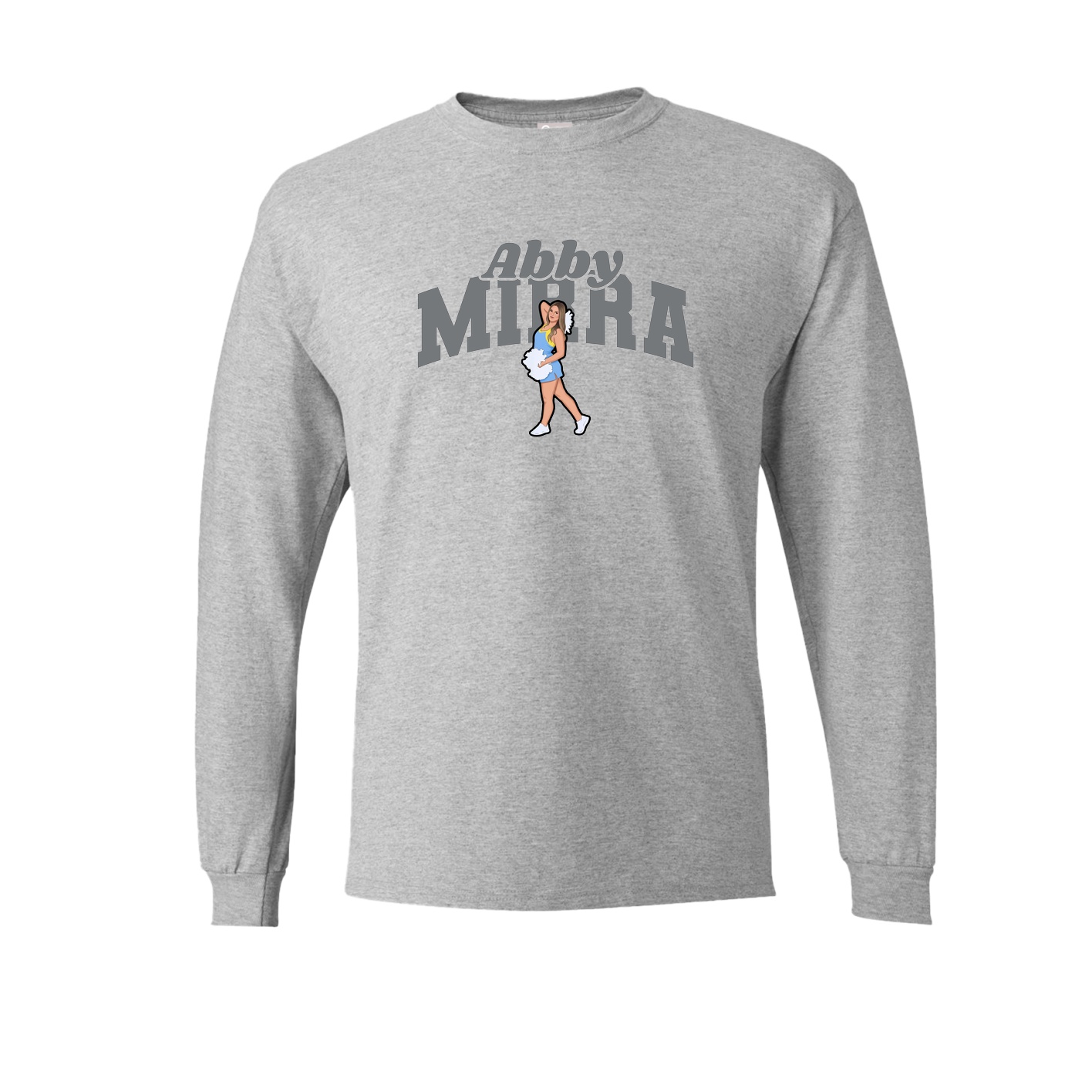 Long Sleeve Tee — Signature Arch in Grey