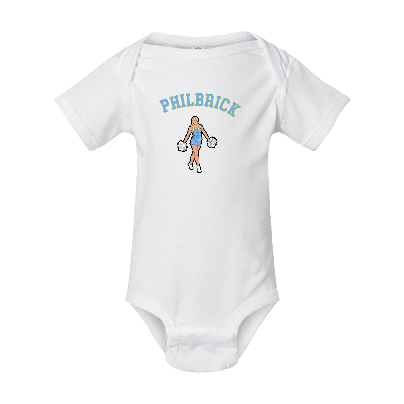 Baby Onesie — Shirsey Arch in White