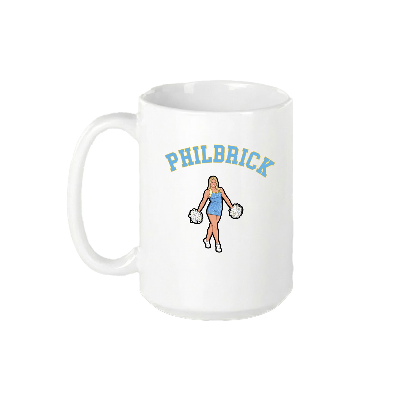 15oz Coffee Mug — Shirsey Arch in White