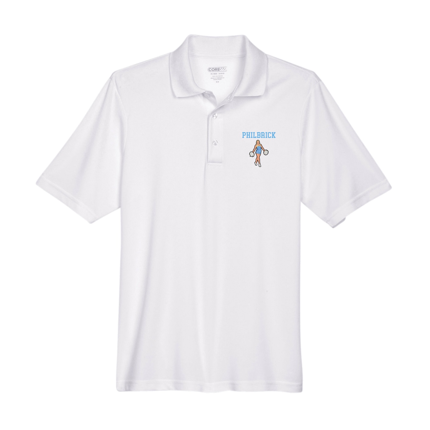 Performance Polo — Shirsey in White