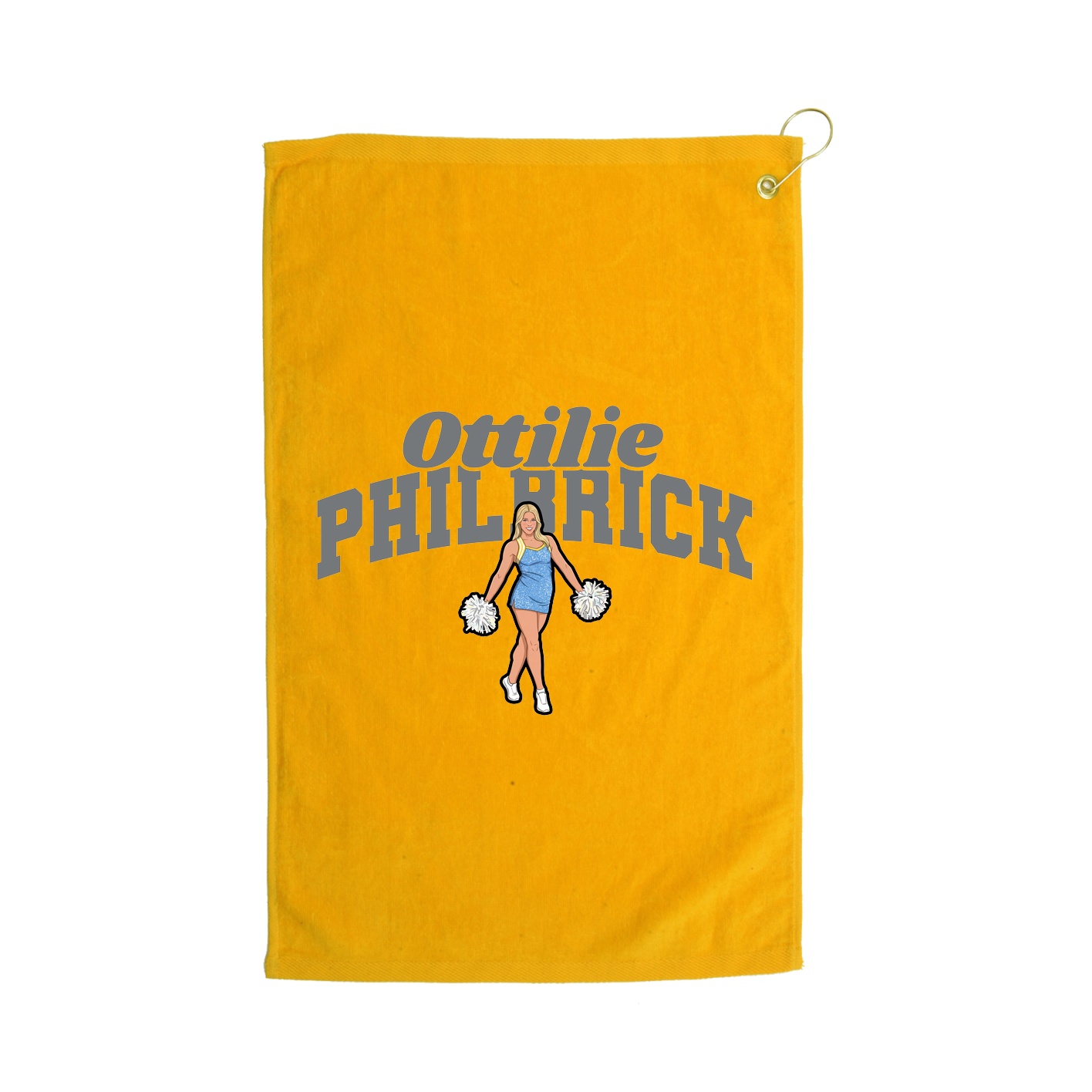 Golf Towel — Signature Arch in Gold
