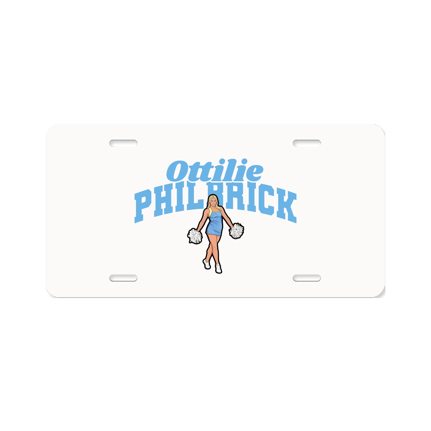 License Plate — Signature Arch in Classic