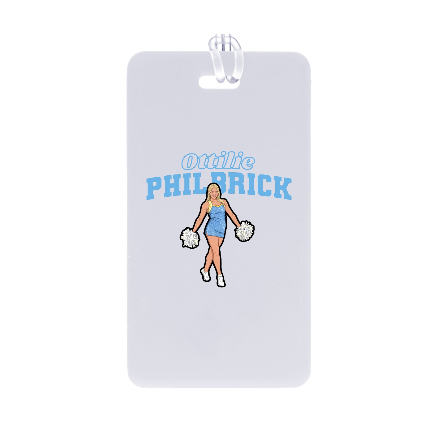 Bag Tag — Name Arch in Classic