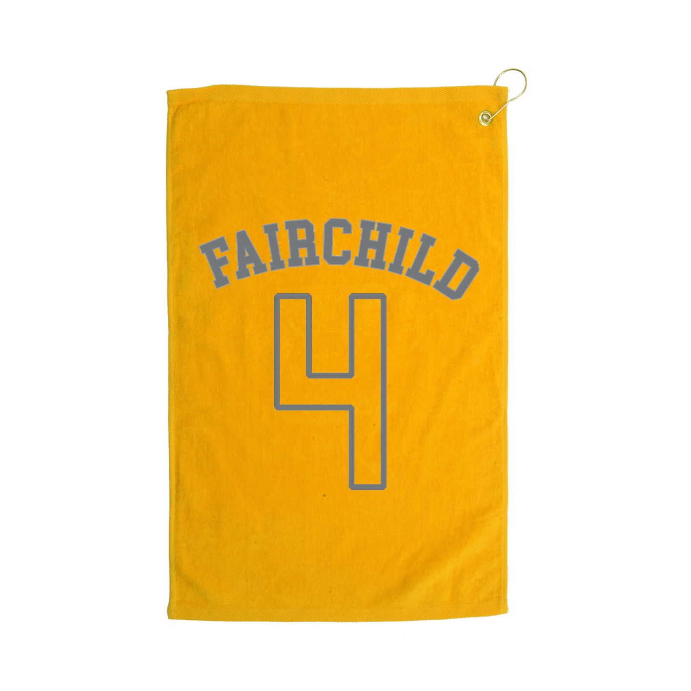Golf Towel — Shirsey Arch in Gold