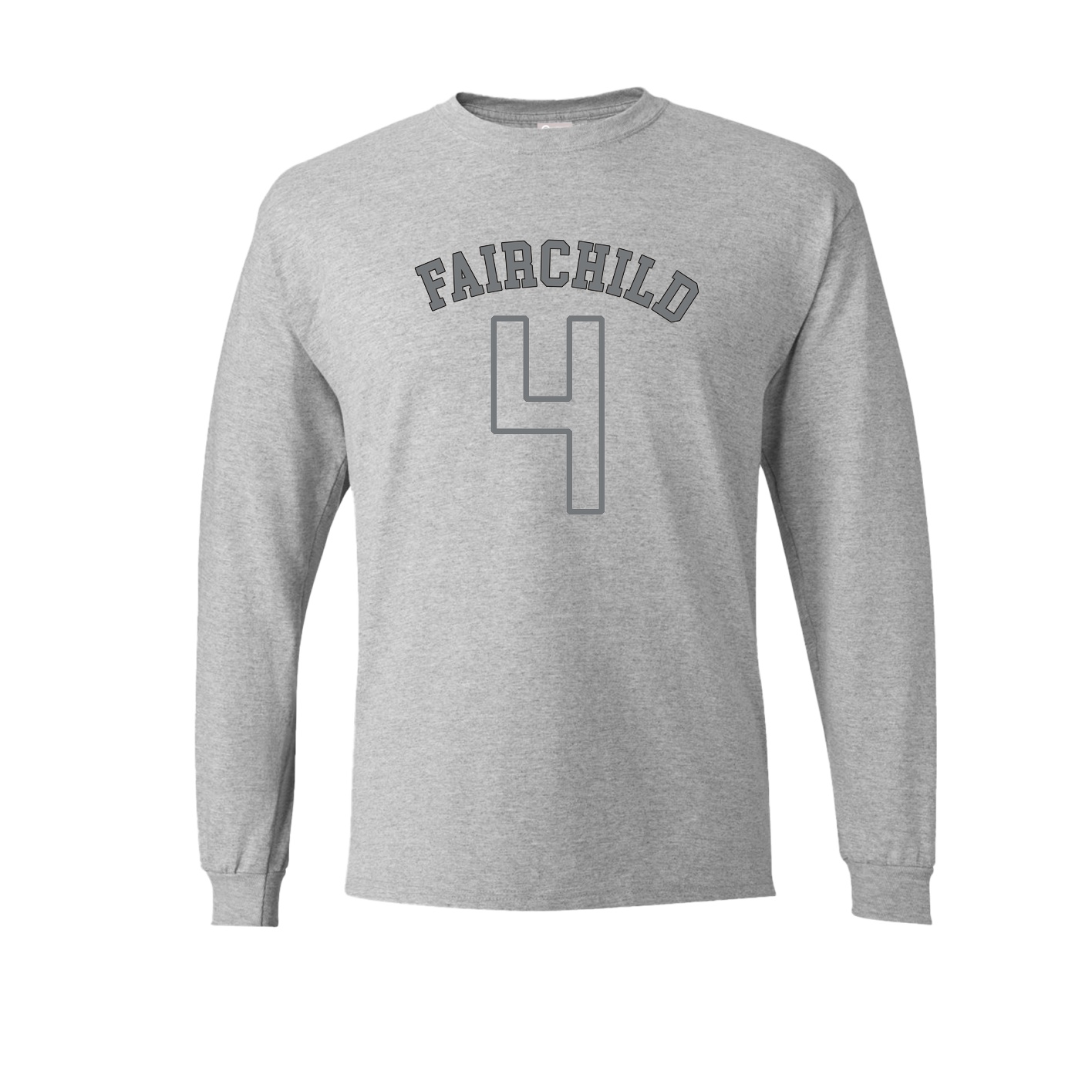 Long Sleeve Tee — Shirsey Arch in Grey