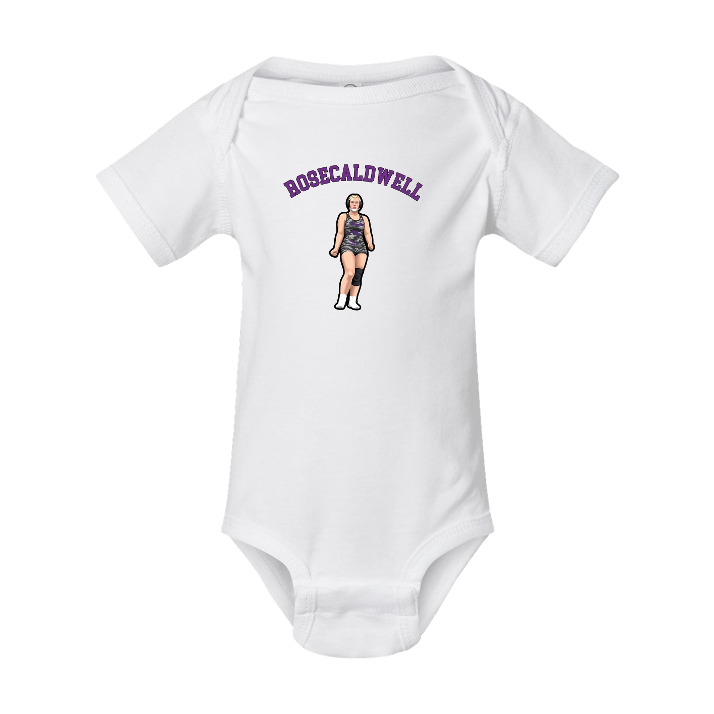 Baby Onesie — Shirsey Arch in White