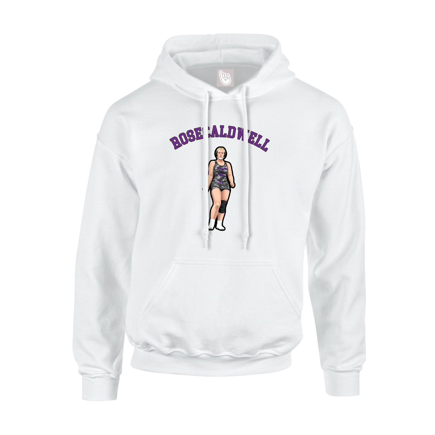 Youth Hoodie — Shirsey Arch in White