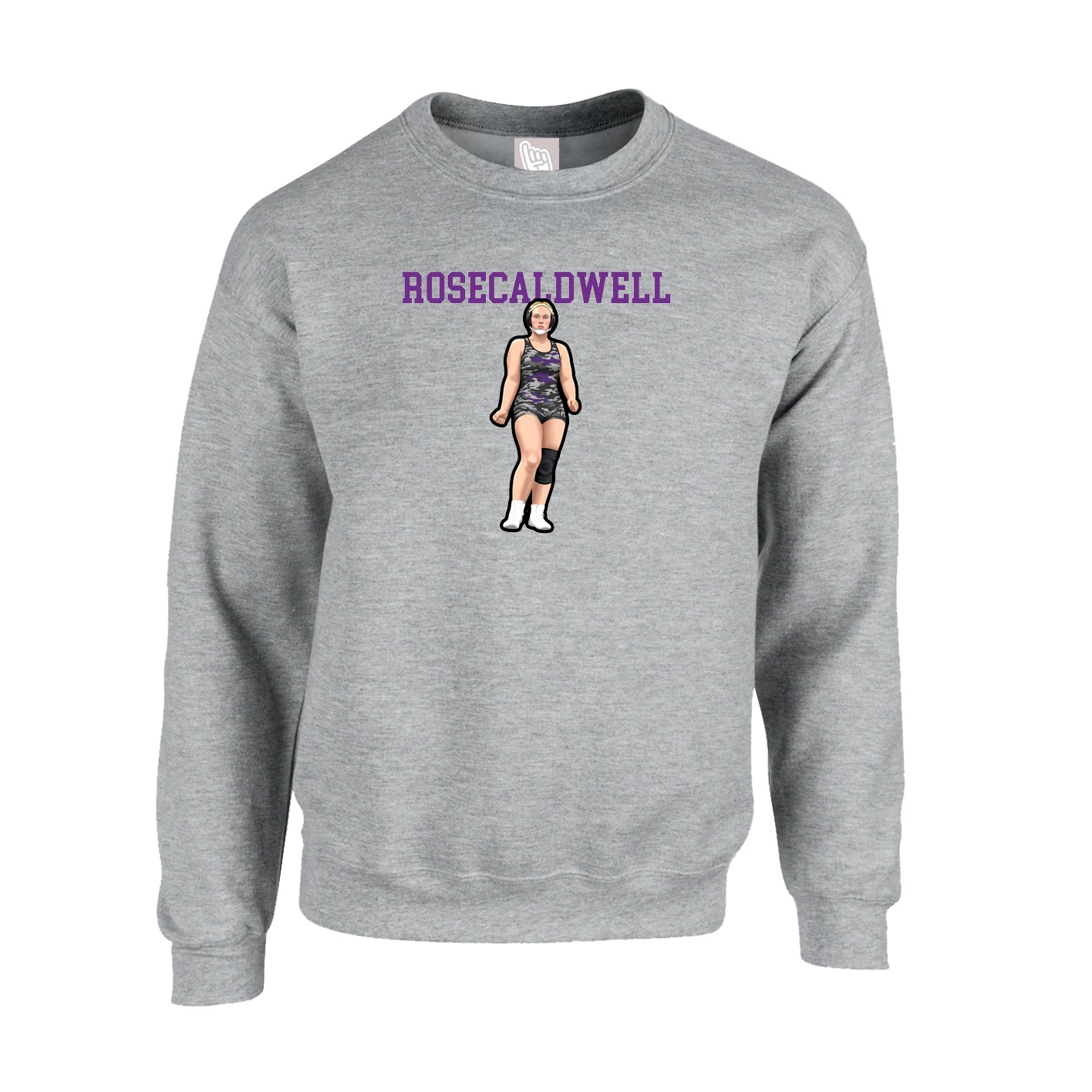 Fleece Crew — Shirsey in Grey