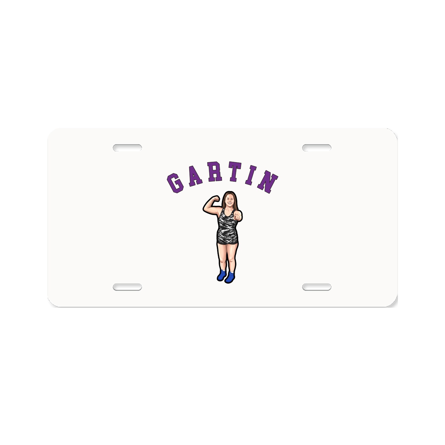 License Plate — Shirsey Arch in Classic
