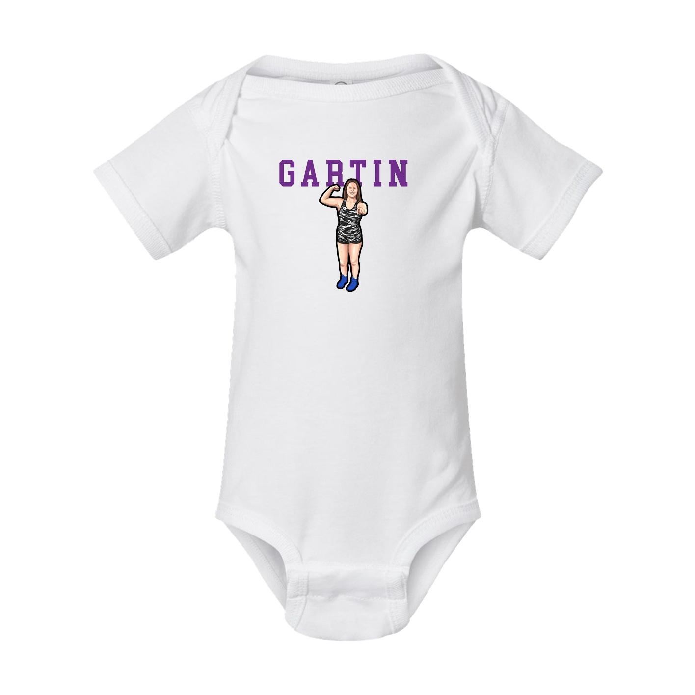 Baby Onesie — Shirsey in White