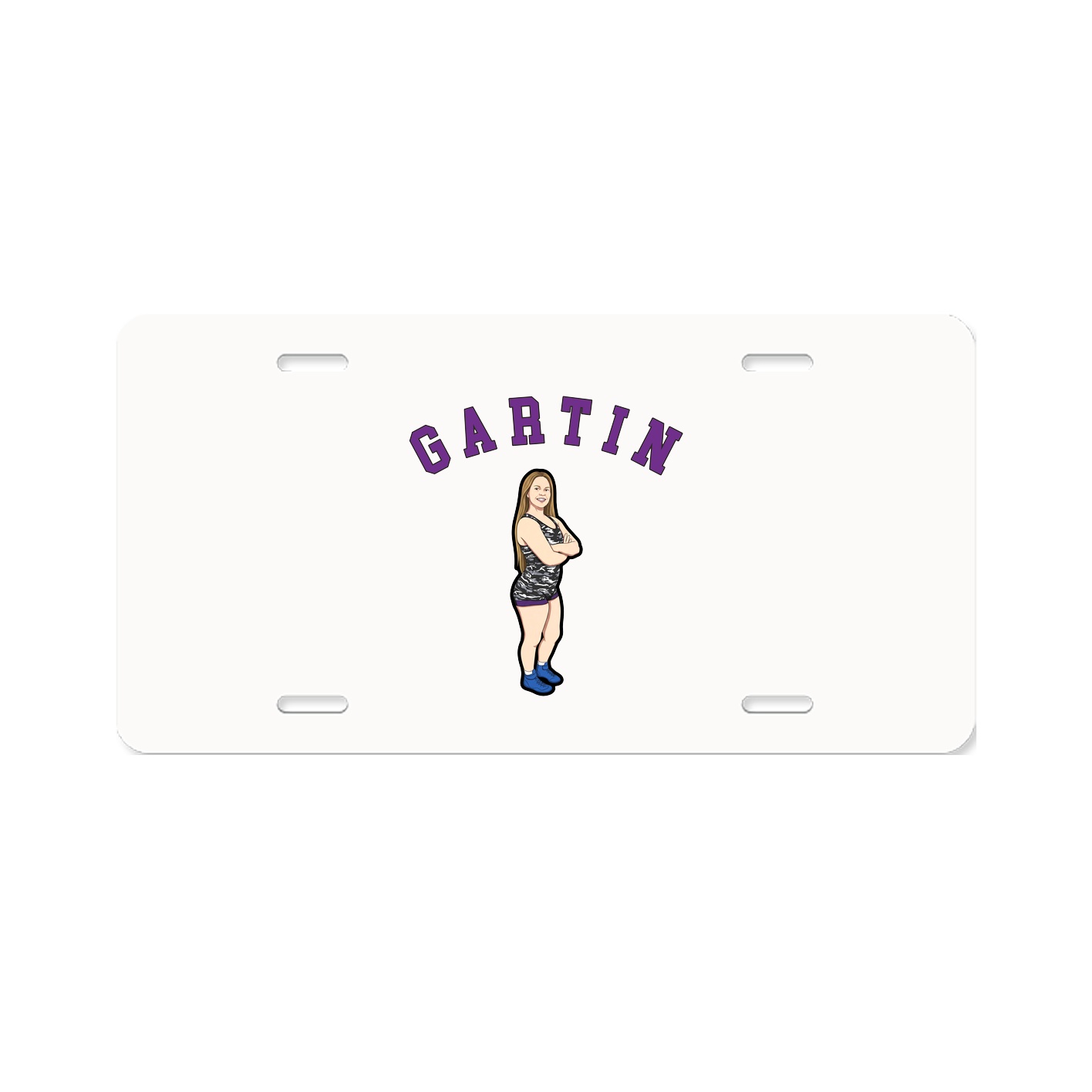 License Plate — Shirsey Arch in Classic