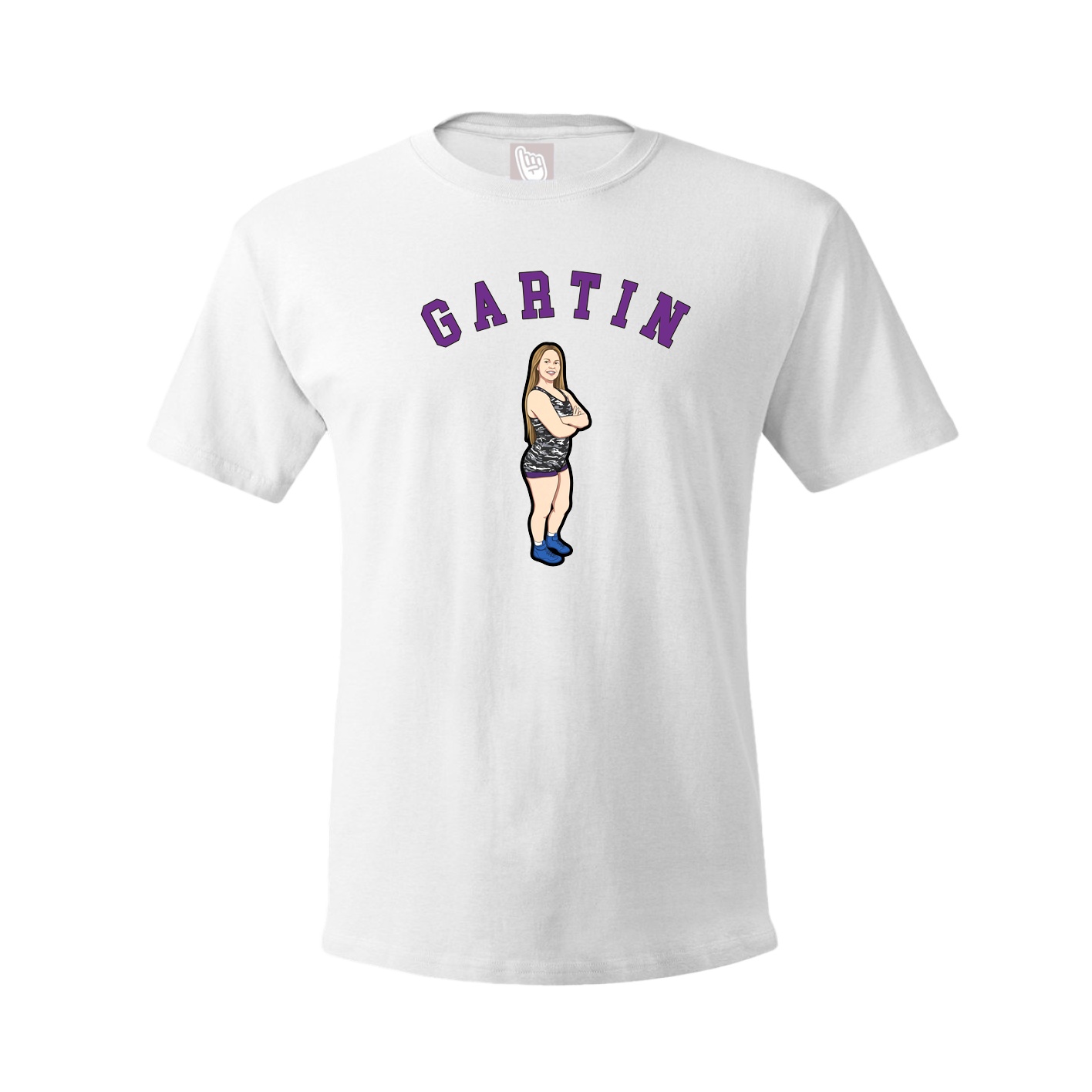 Tee — Shirsey Arch in White