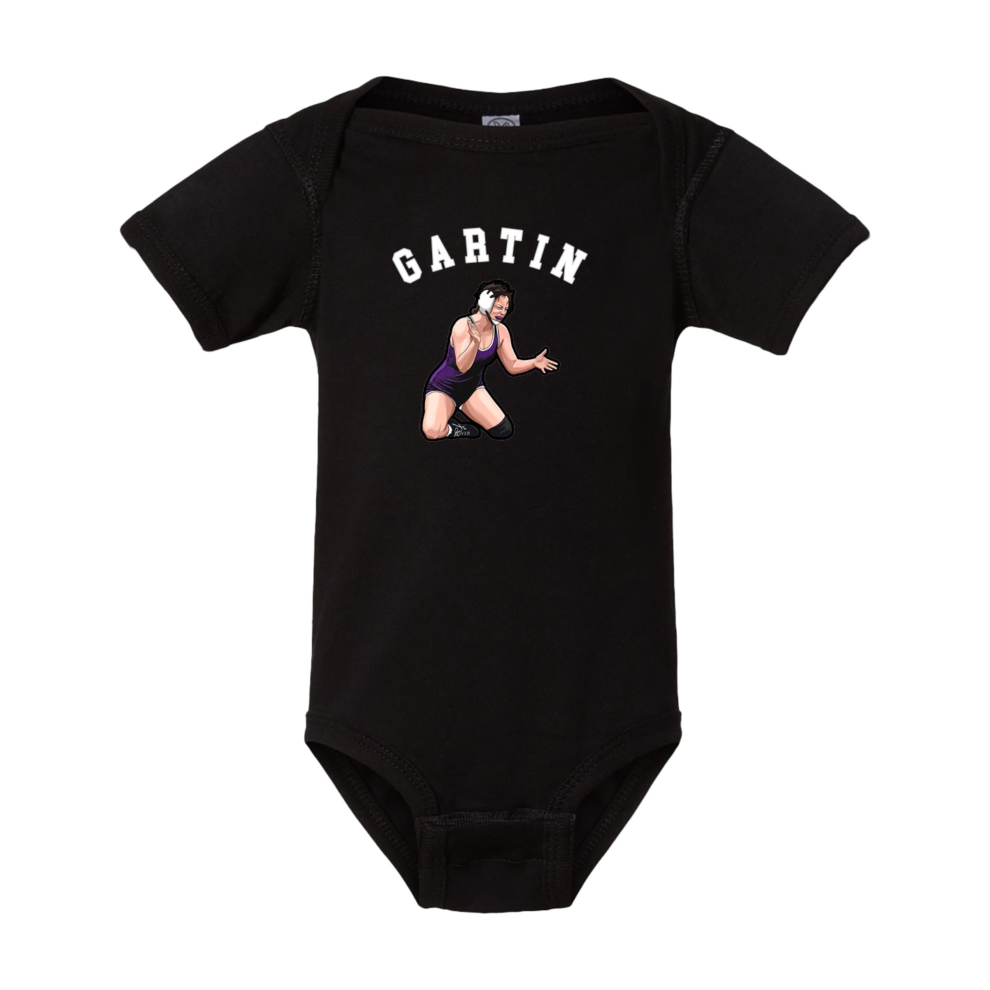 Baby Onesie — Shirsey Arch in Black