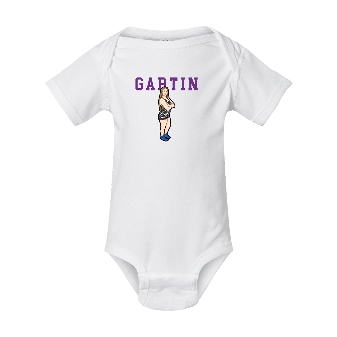 Baby Onesie — Shirsey in White