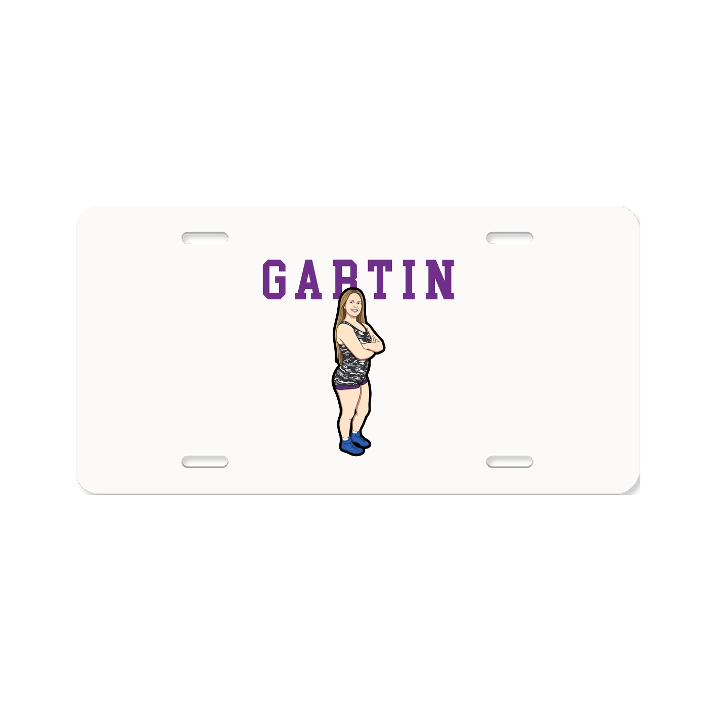 License Plate — Shirsey in Classic