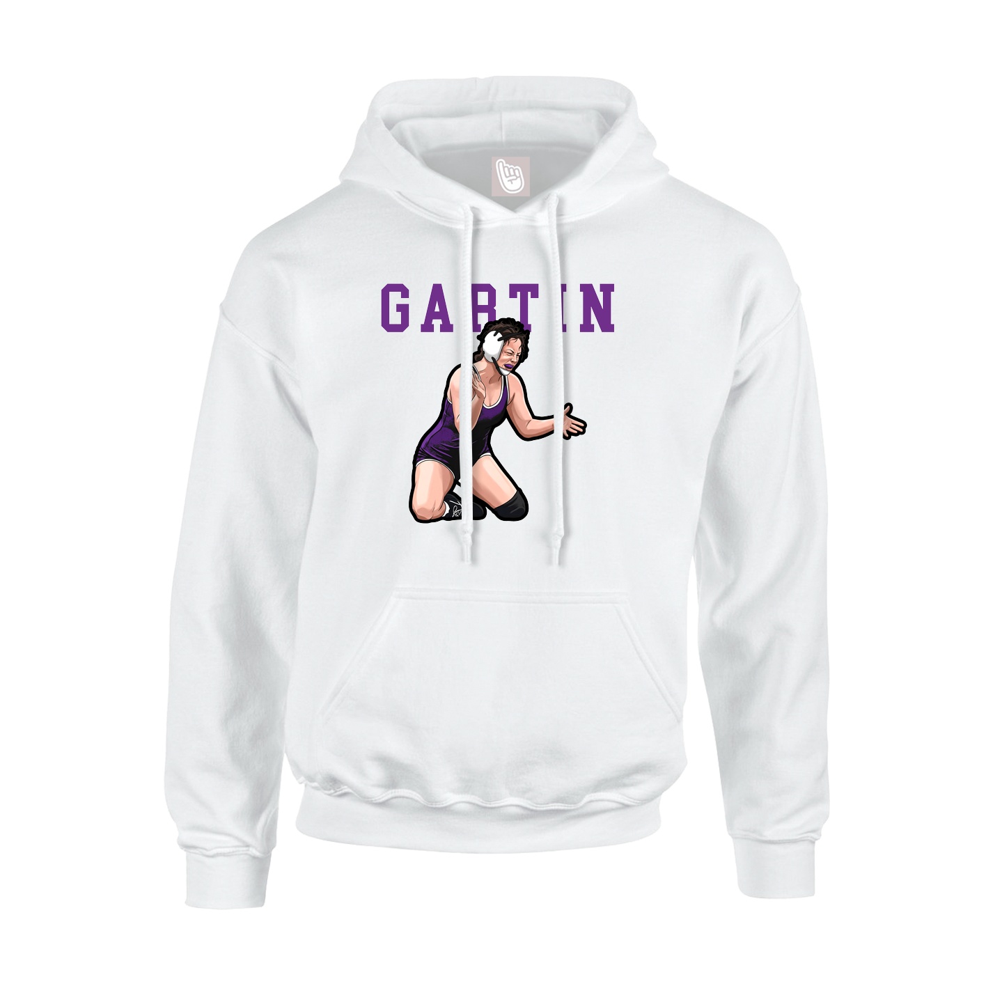 Hoodie — Shirsey in White