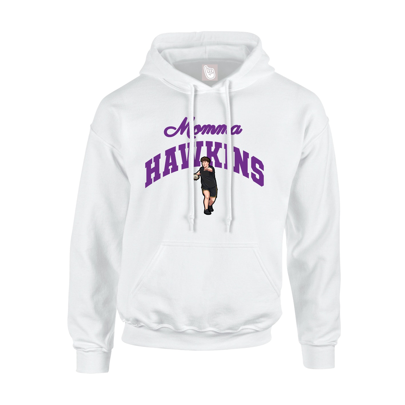 Youth Hoodie — Mothers Day Arch in White