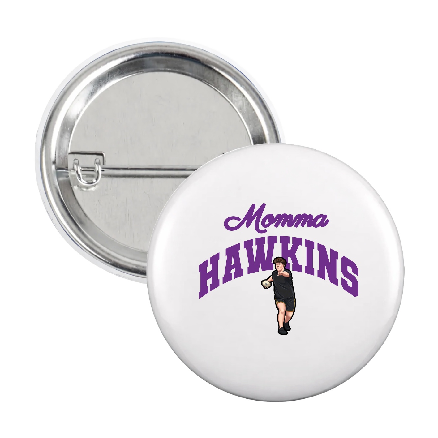 Game Day Button — Mothers Day Arch in White
