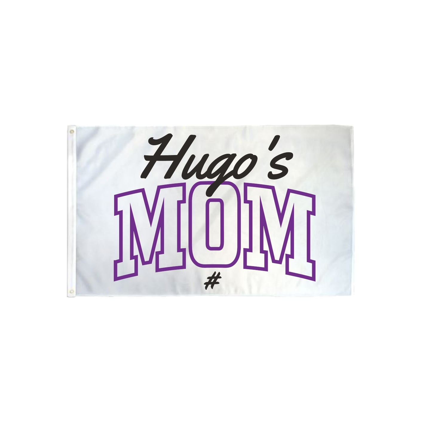 3x5 Flag — Mothers Day Arch Script in Classic