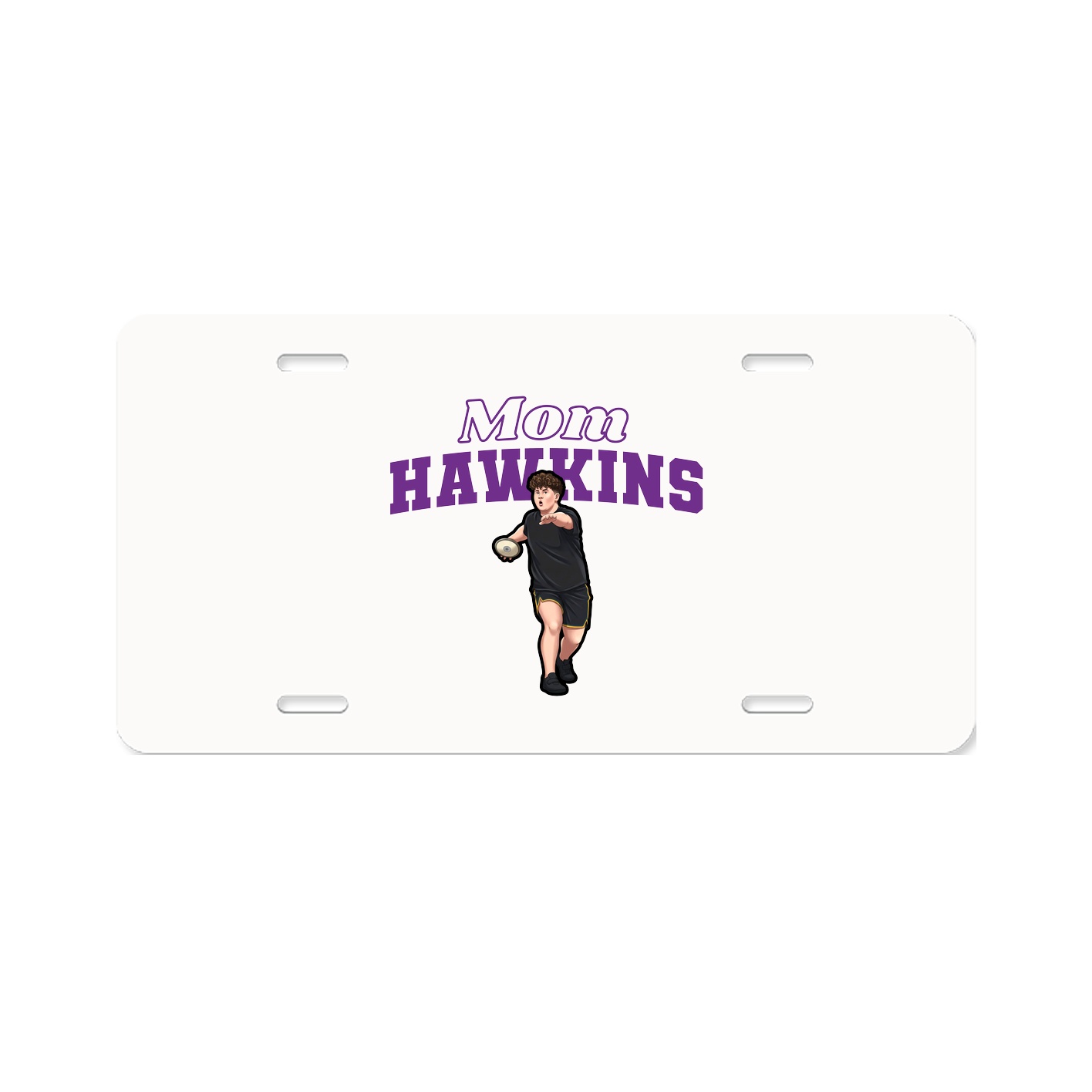 License Plate — Mothers Day Block in Classic