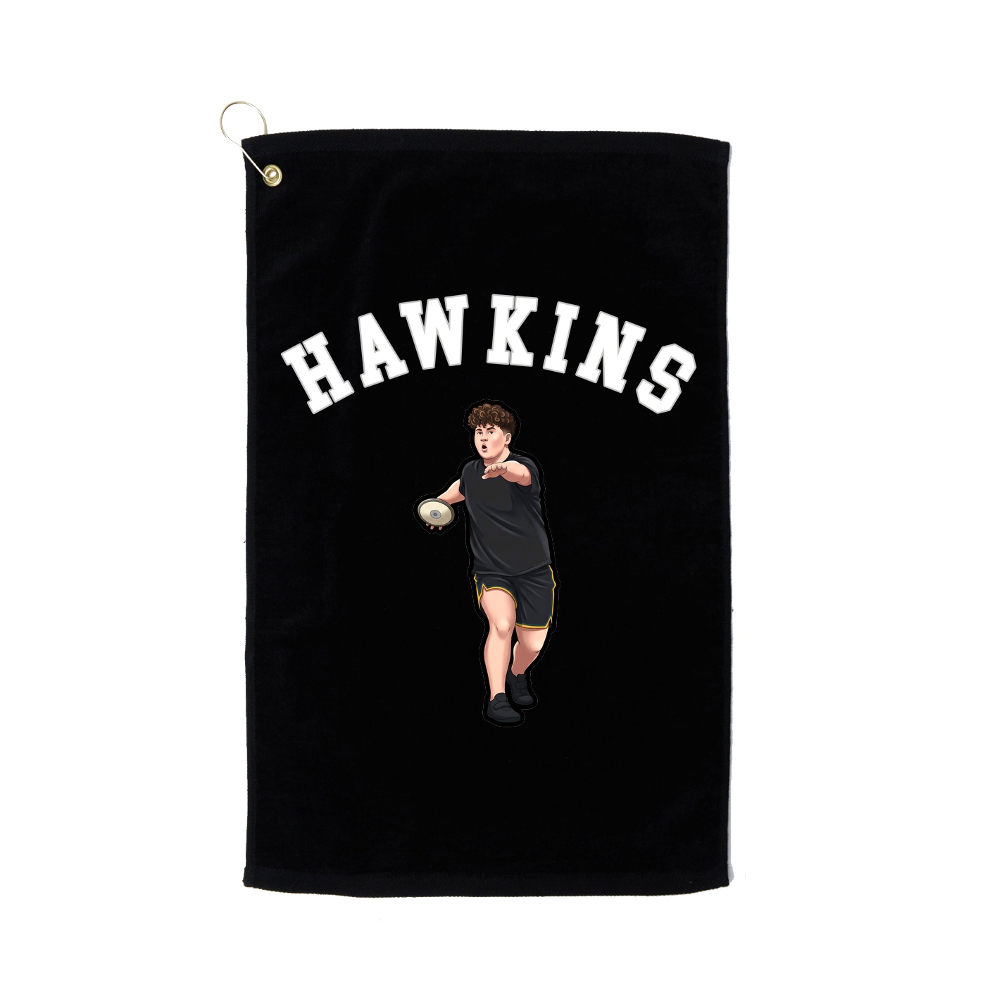 Golf Towel — Shirsey Arch in Black