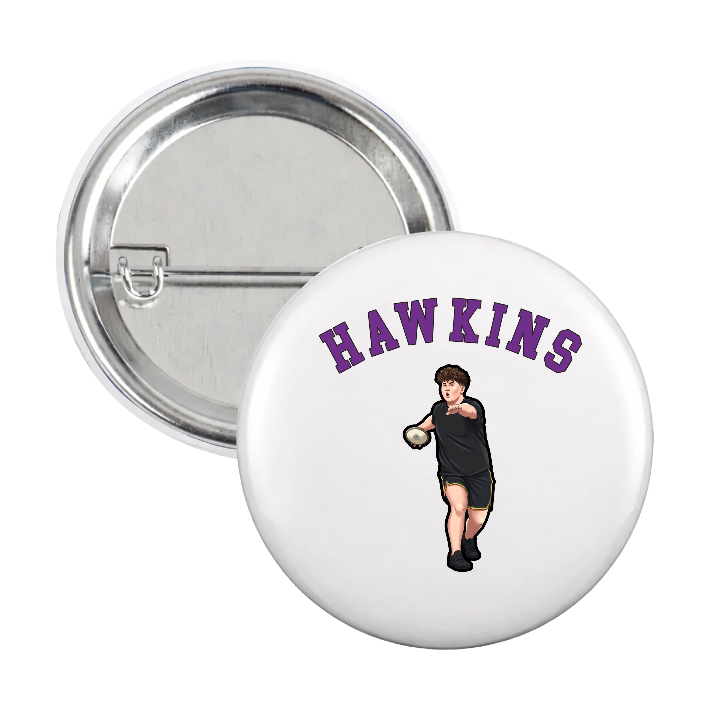 Game Day Button — Shirsey Arch in White