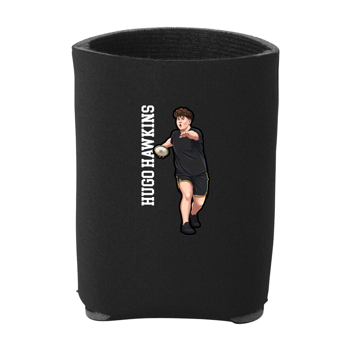 Can Holder — Name Vertical in Black
