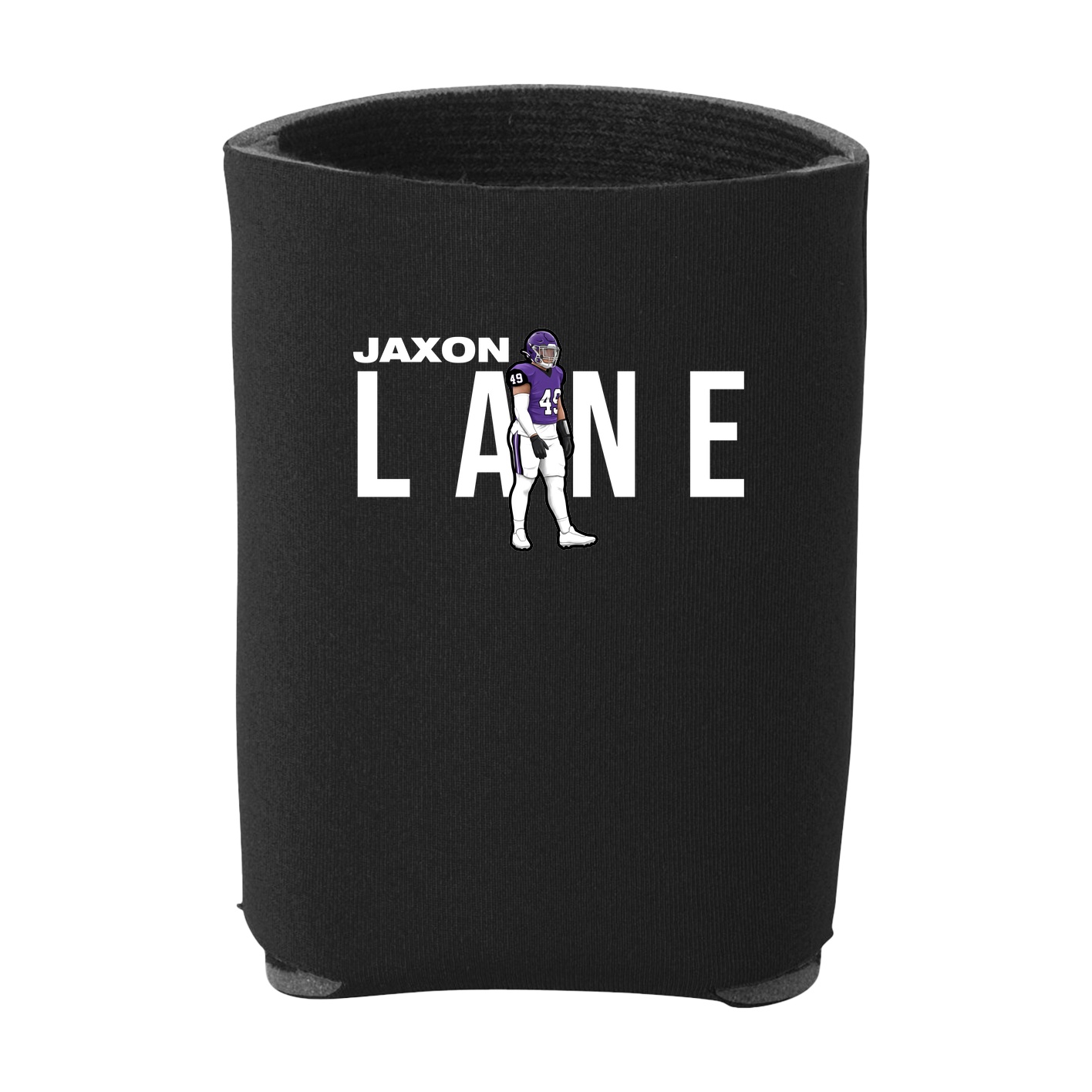 Can Holder — Player Name in Black
