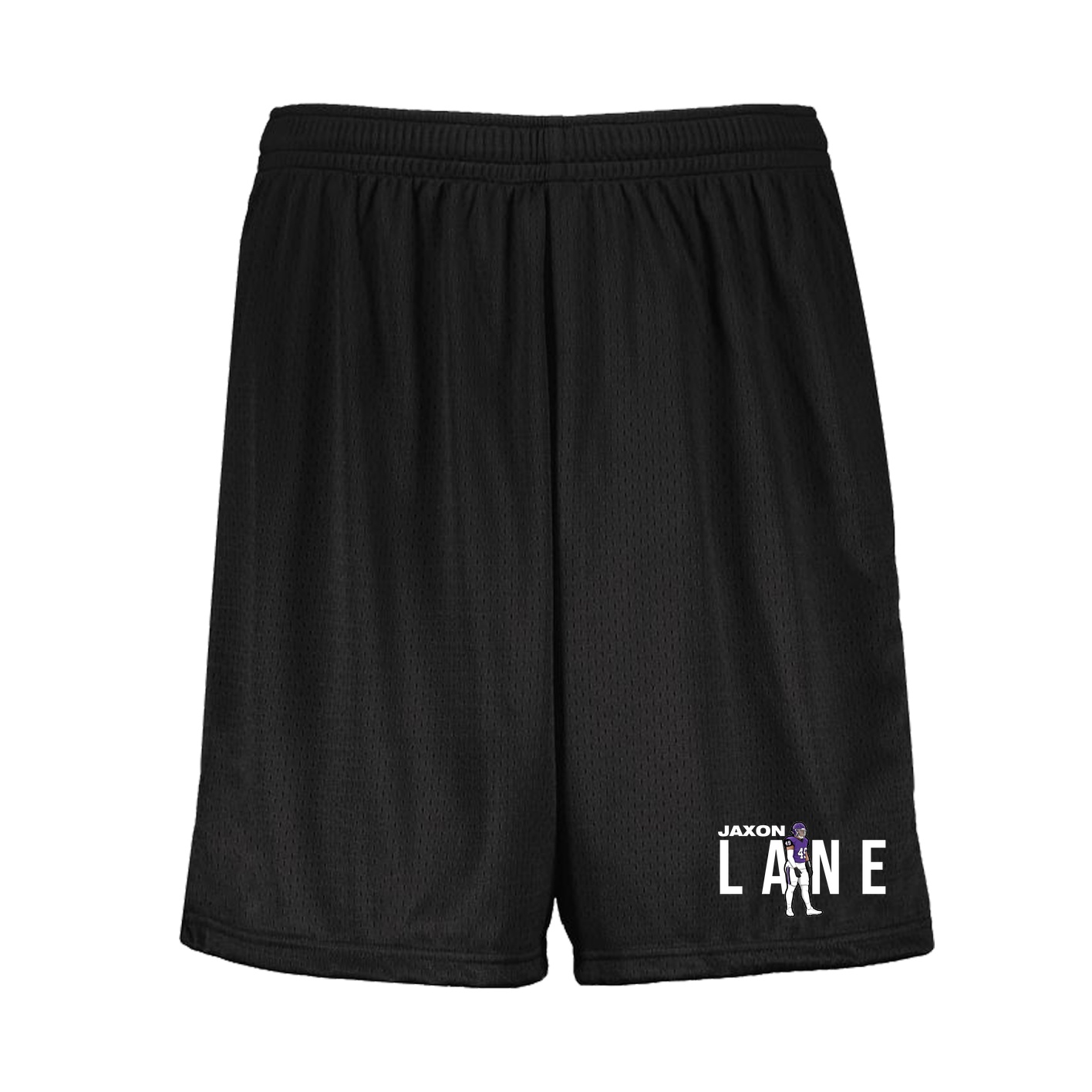 Shorts — Player Name in Black