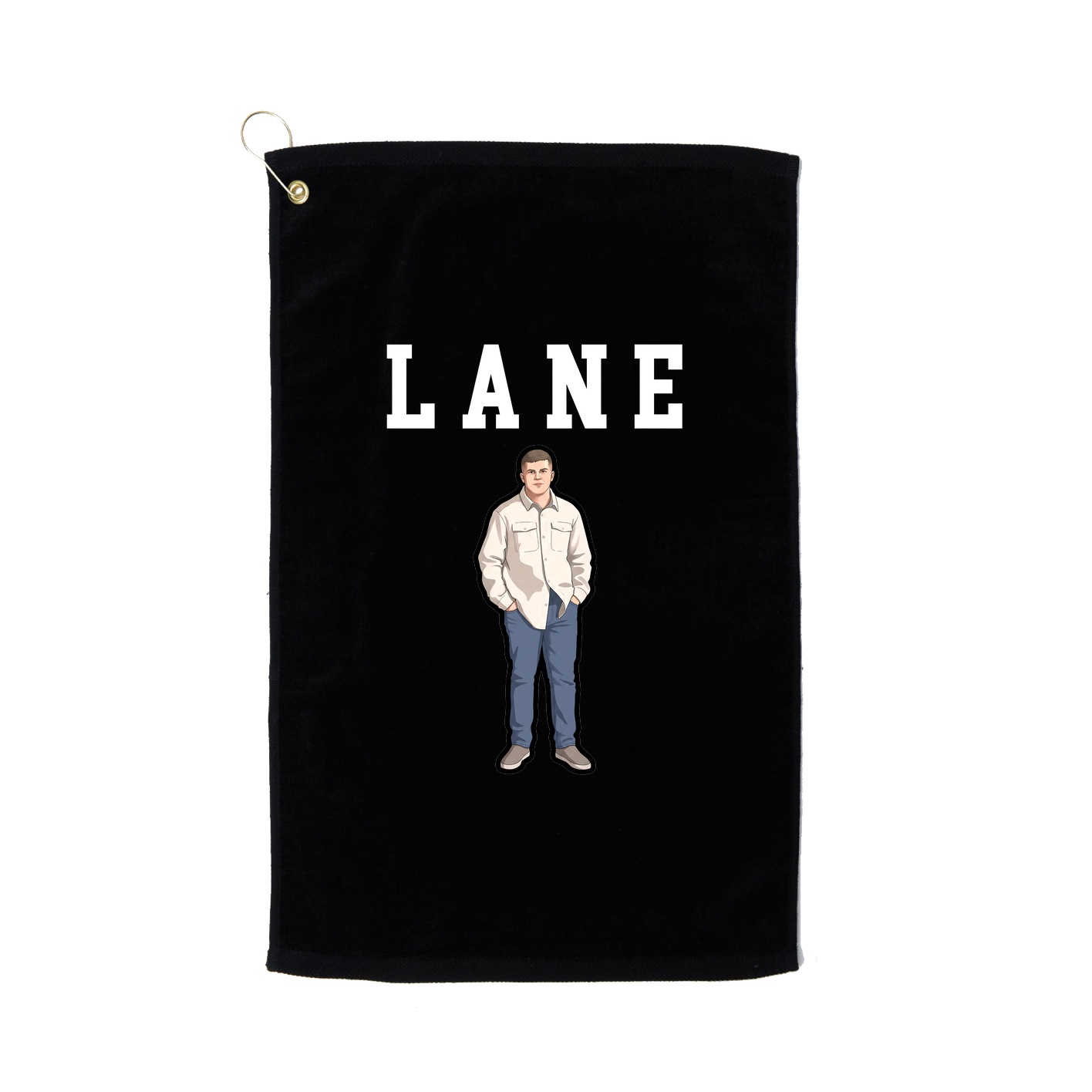 Golf Towel — Shirsey in Black
