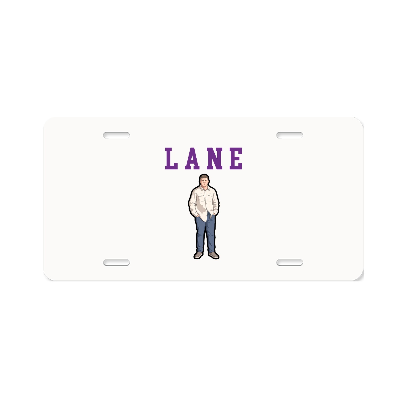 License Plate — Shirsey in Classic