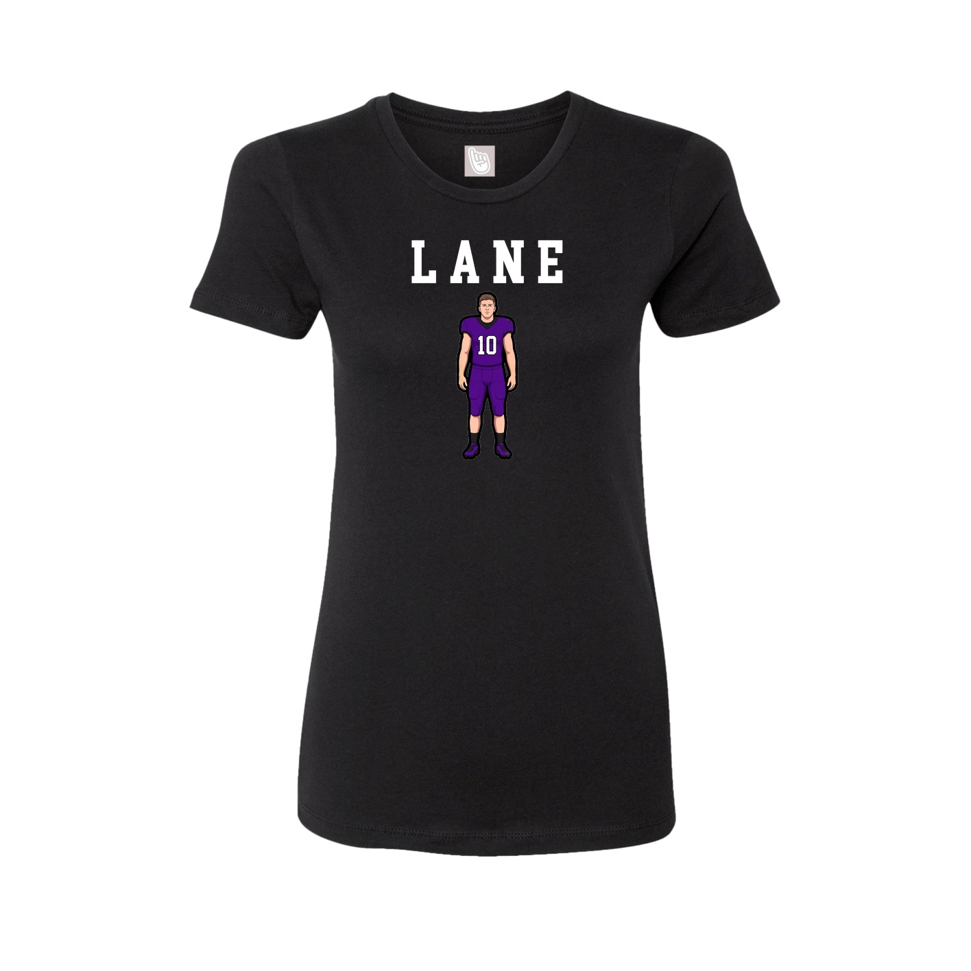 Fitted Women's Tee — Shirsey in Black