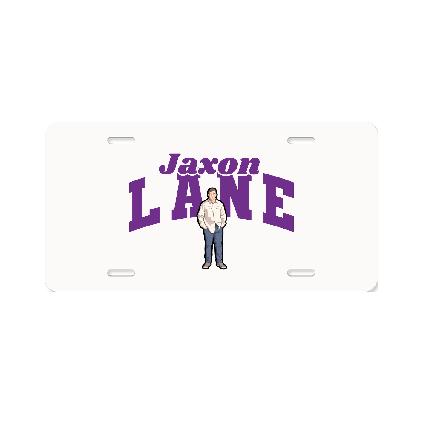 License Plate — Signature Arch in Classic