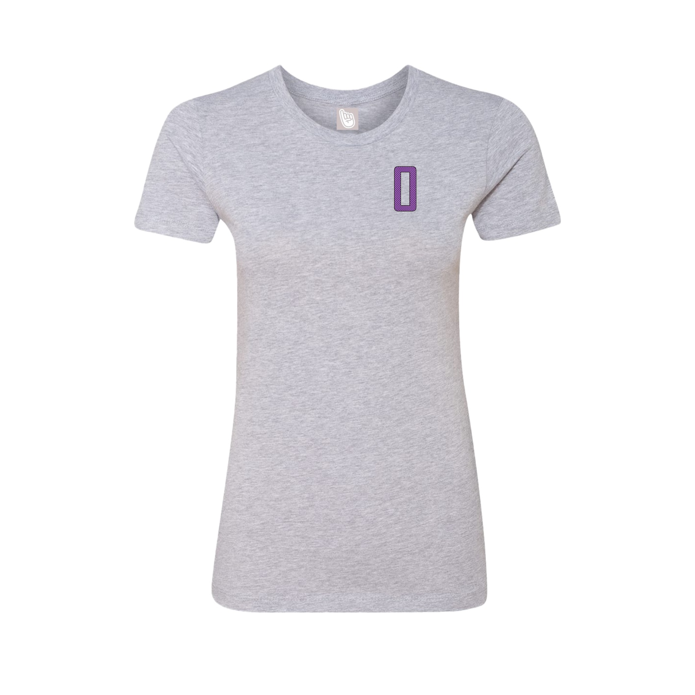 Womens Tee — Front Shirsy in Grey