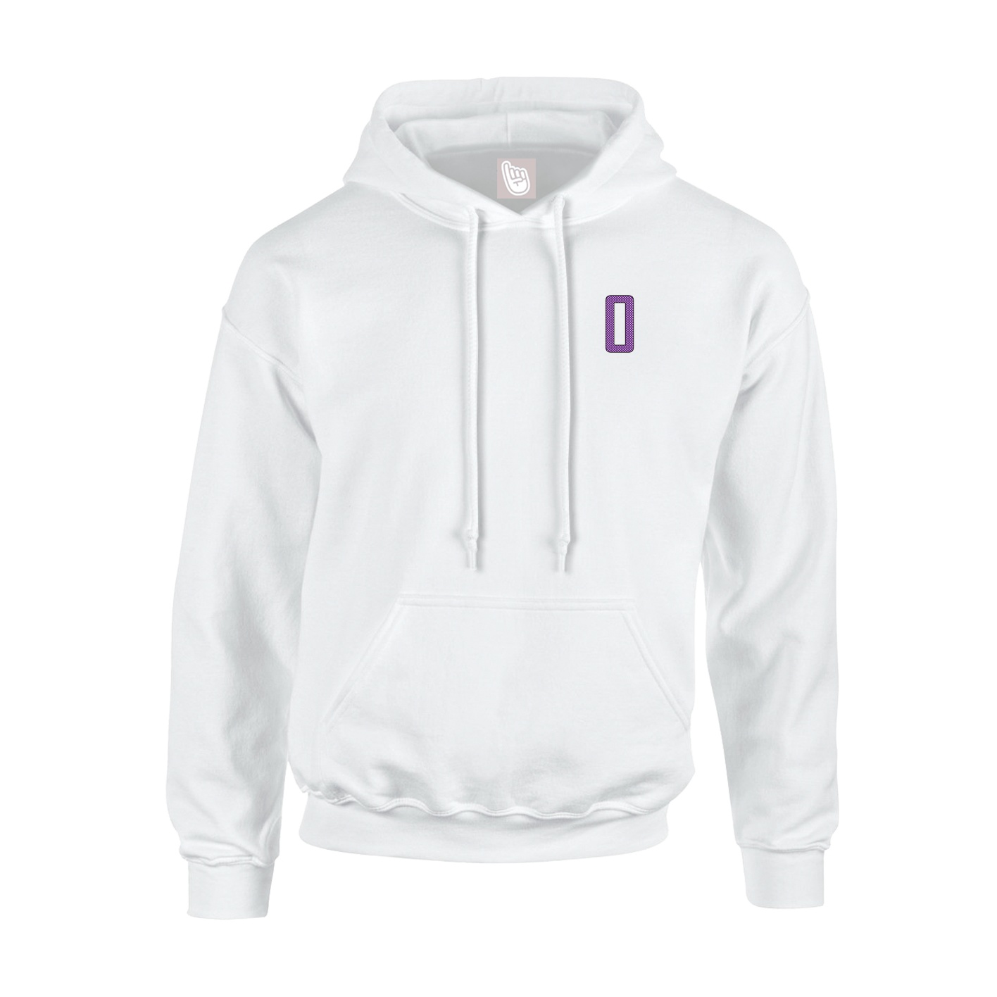 Youth Hoodie — Front Shirsy in White