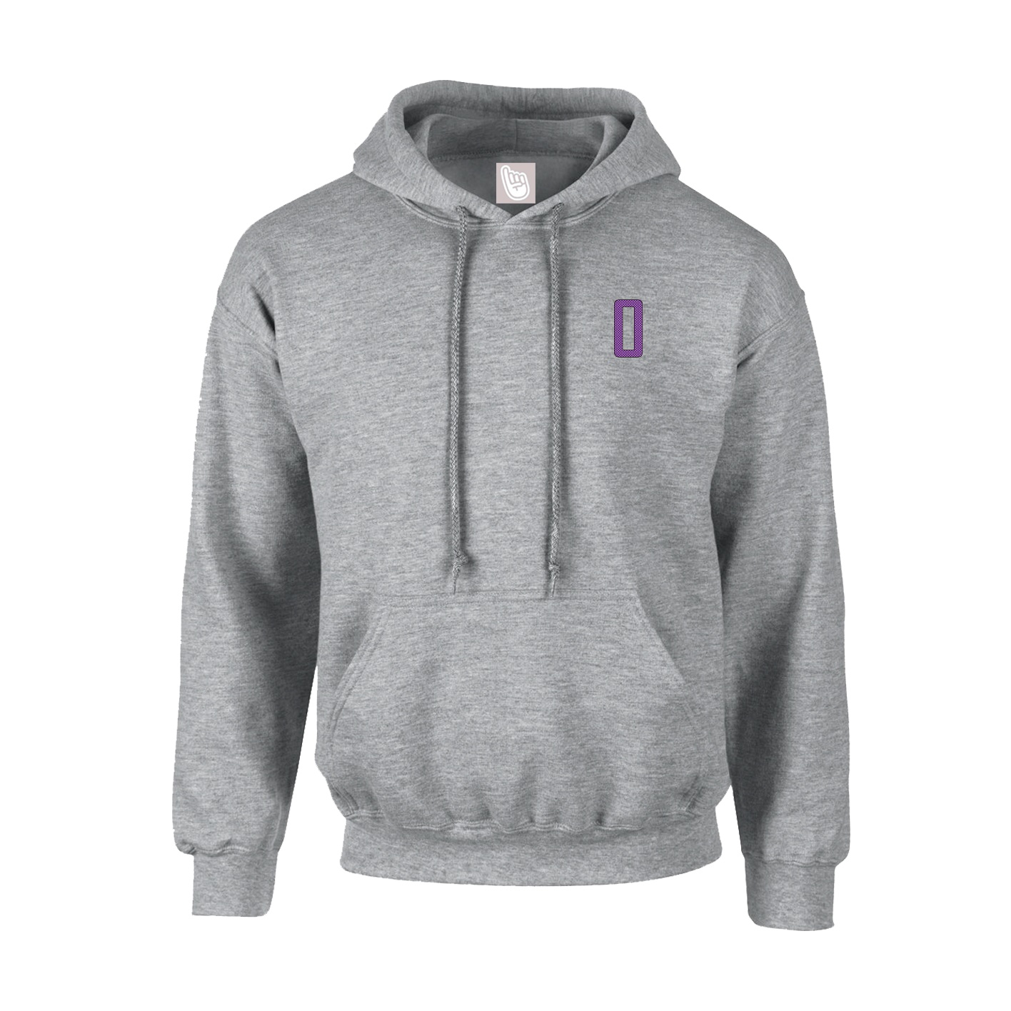 Youth Hoodie — Front Shirsy in Grey