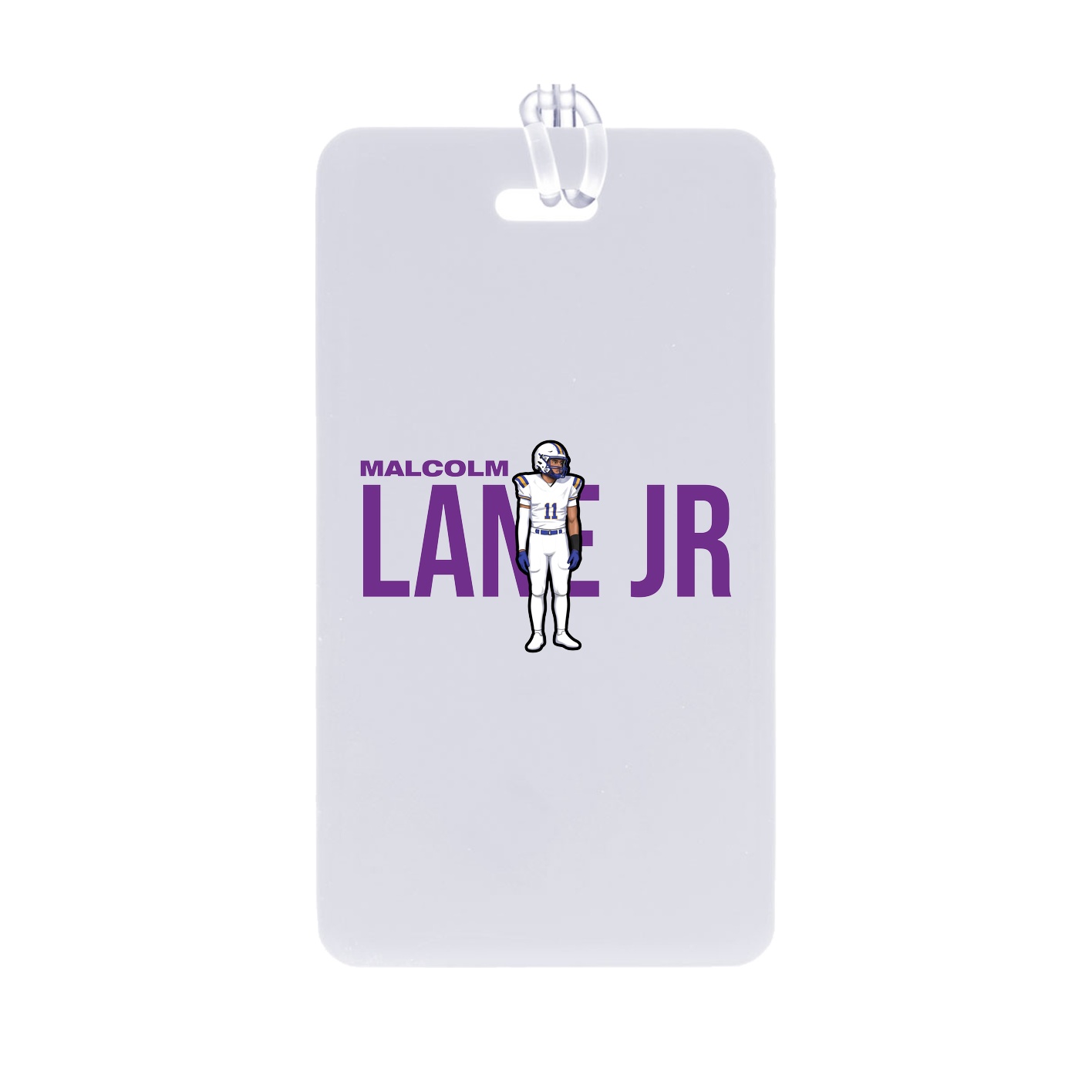 Bag Tag — Player Name in Classic