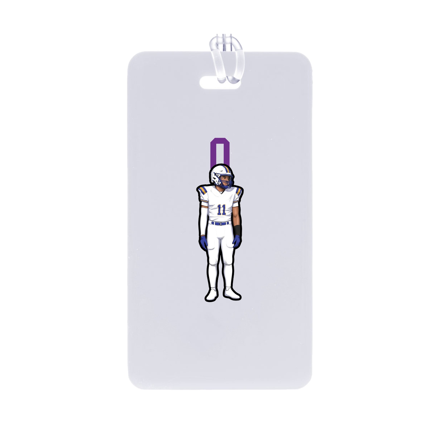 Bag Tag — Number Top in Classic