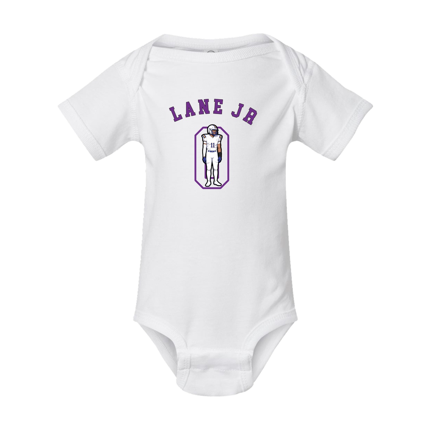 Baby Onesie — Shirsey Arch in White