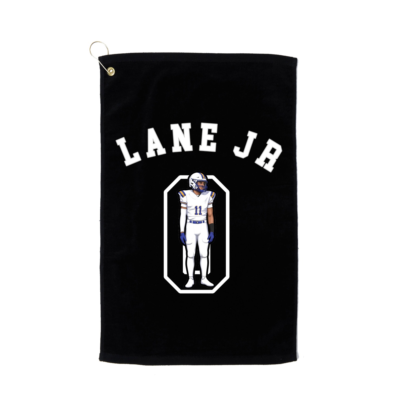 Golf Towel — Shirsey Arch in Black