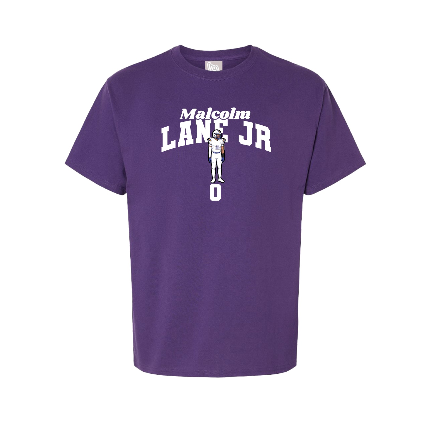 Tee — Signature Arch in Purple