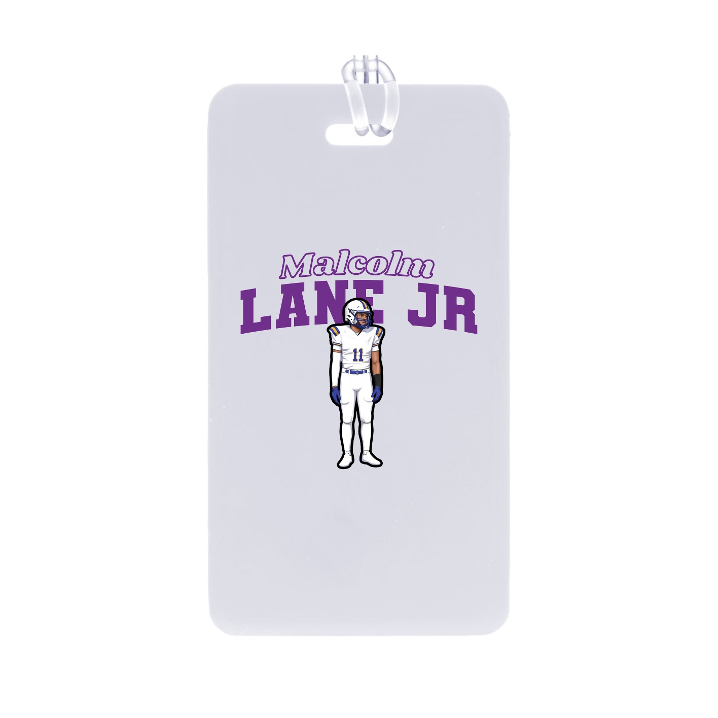 Bag Tag — Name Arch in Classic