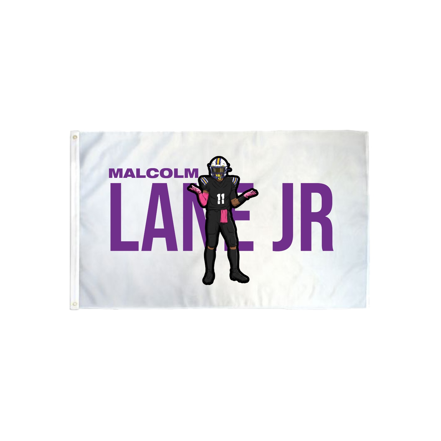 3x5 Flag — Player Name in Classic