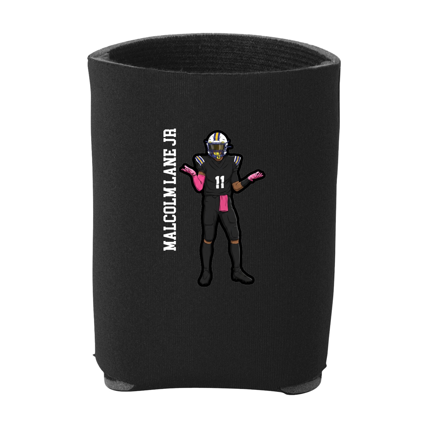 Can Holder — Name Vertical in Black