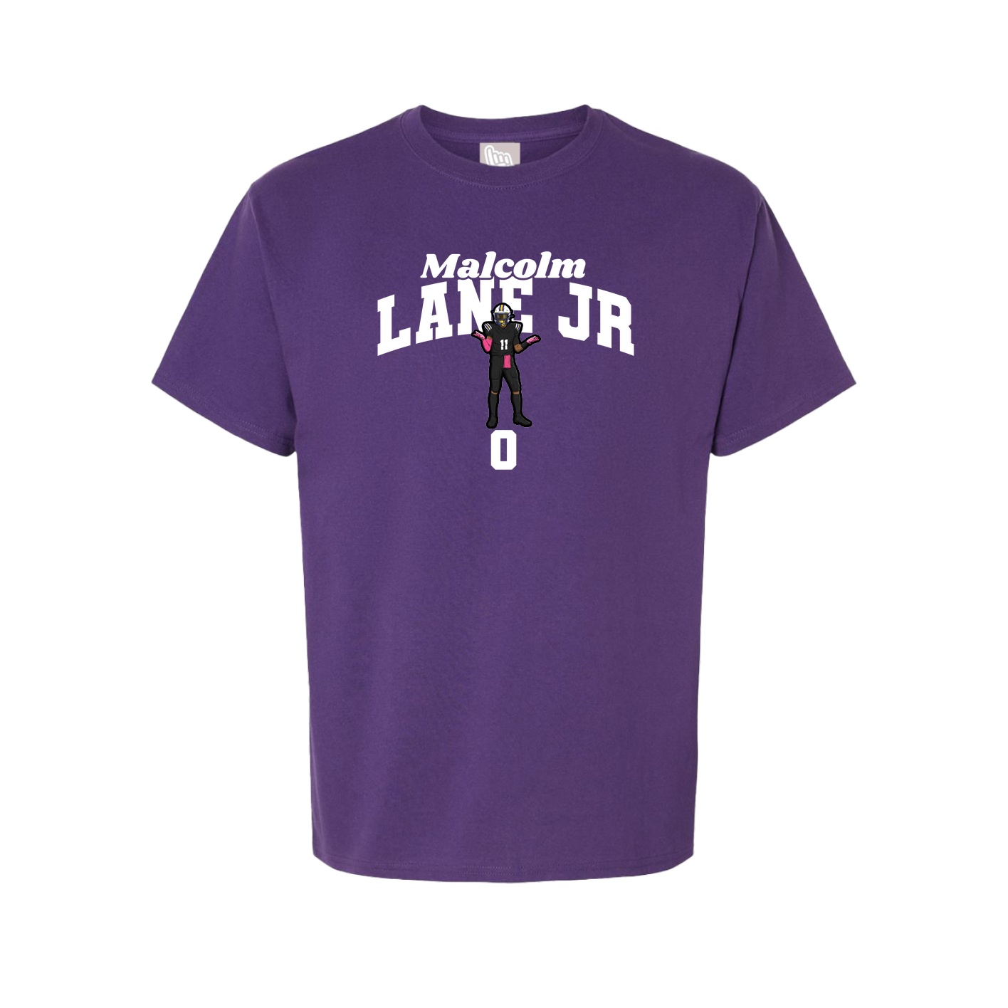Tee — Signature Arch in Purple
