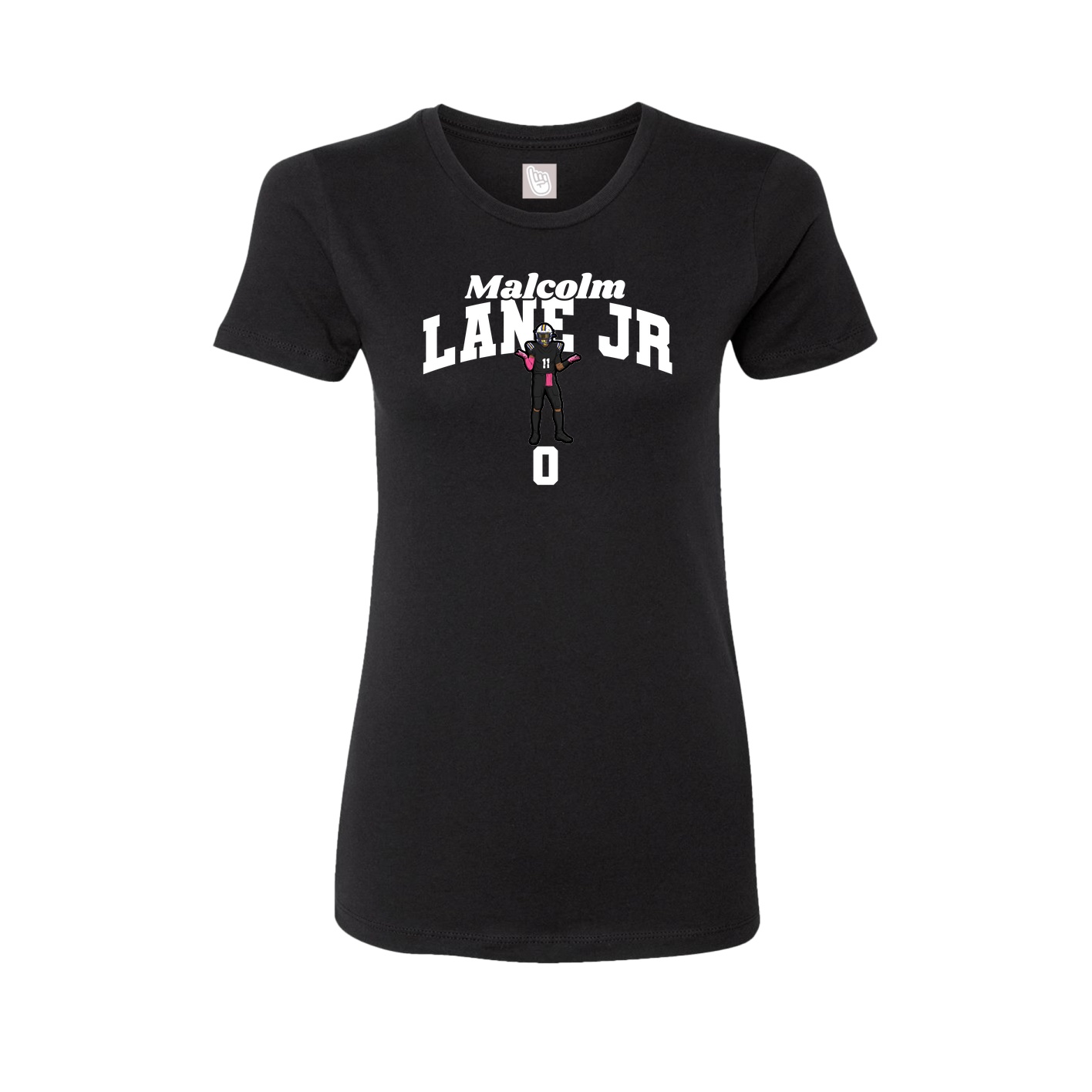 Womens Tee — Signature Arch in Black