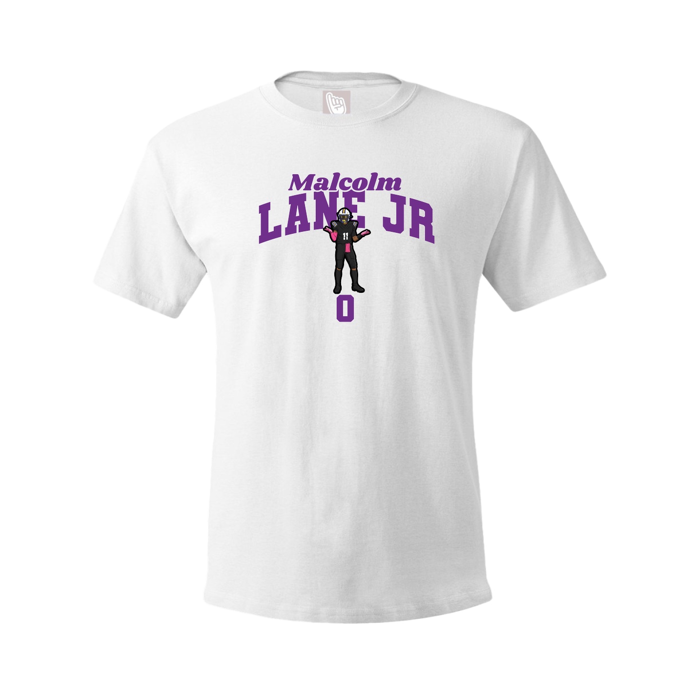 Youth Tee — Signature Arch in White