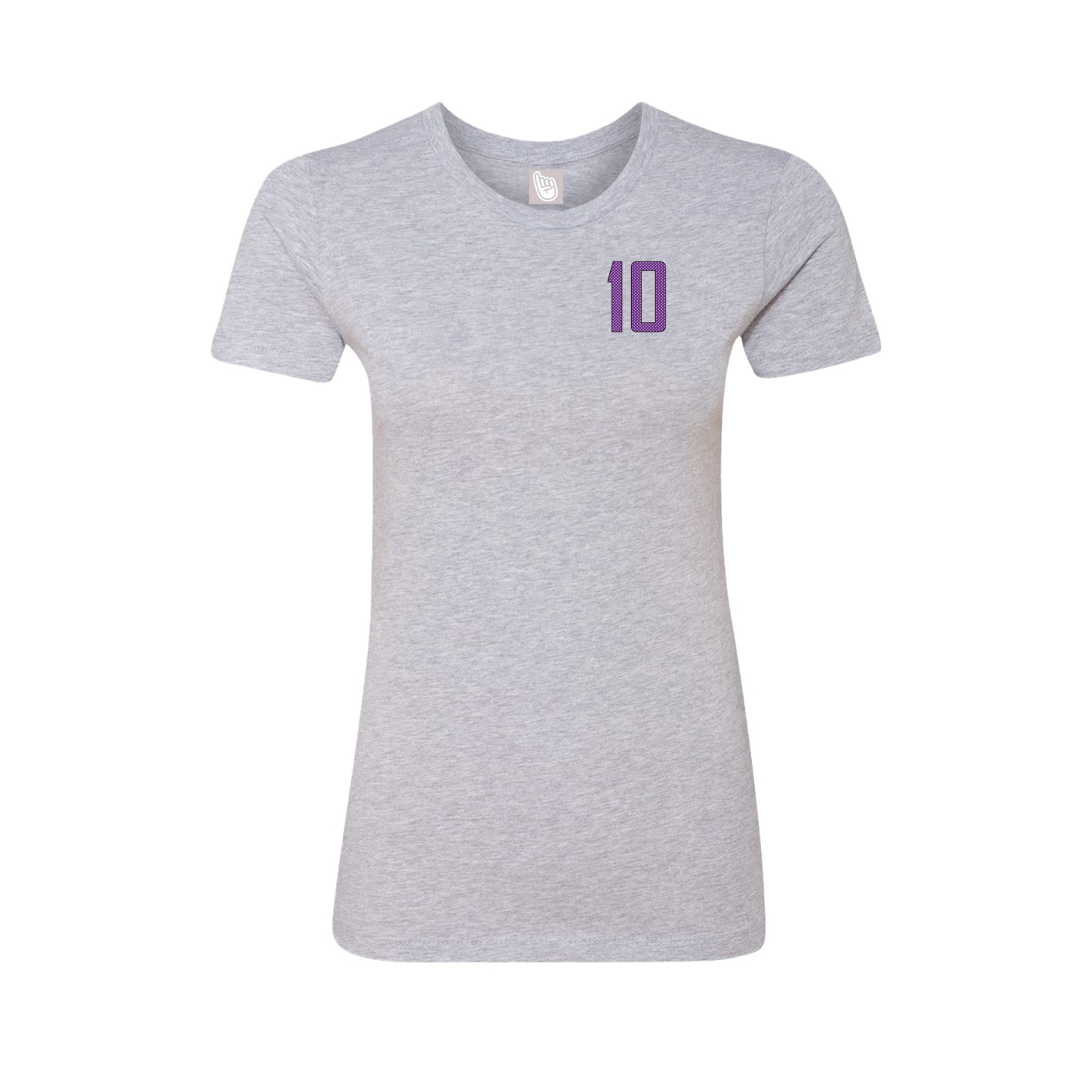 Womens Tee — Front Shirsy in Grey